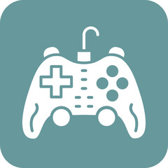 Vector Design Gamepad Icon Style
