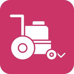 Vector Design Wheelchair Icon Style