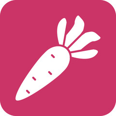Vector Design Carrots Icon Style