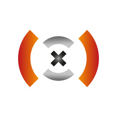 Target mark crosshair. Button with target mark. Vector illustration.