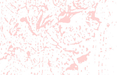 Grunge texture. Distress pink rough trace. Fine ba