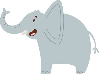 Wild elephant animal