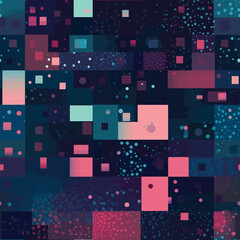 Infinite Continuum - Infinite Nebula Seamless Pattern
