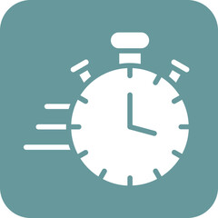 Vector Design Fast Time Icon Style
