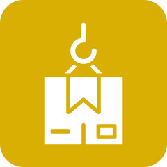 Vector Design Lifting Parcel Icon Style