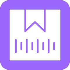 Vector Design Package Barcode Icon Style