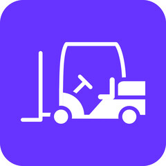 Vector Design Forklift Icon Style