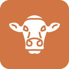 Vector Design Cow Icon Style