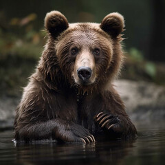 Plakat Animal photography photos about bears