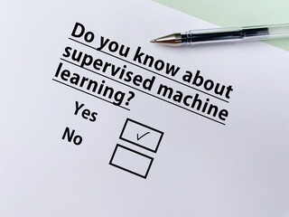 Questionnaire about artificial intelligence