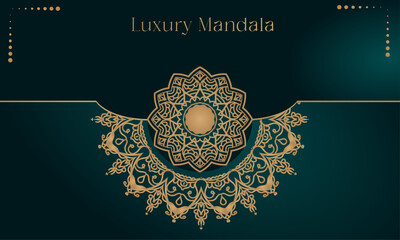 Creative and Simple Premium Mandala Background Design Template