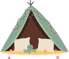 Teepee tent for baby © Mykola Syvak