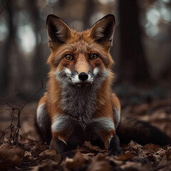 Fototapeta premium Animal photography photos about foxes