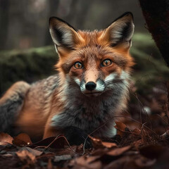 Fototapeta premium Animal photography photos about foxes