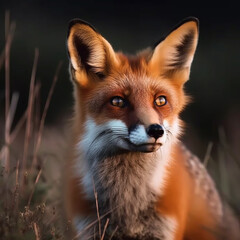 Fototapeta premium Animal photography photos about foxes