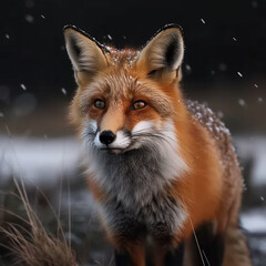 Fototapeta premium Animal photography photos about foxes