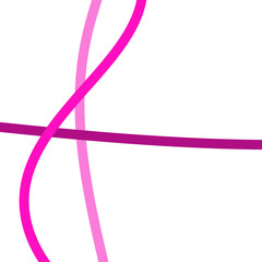 Pink Minimal Graphic Lines