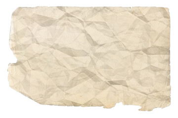old crumpled paper