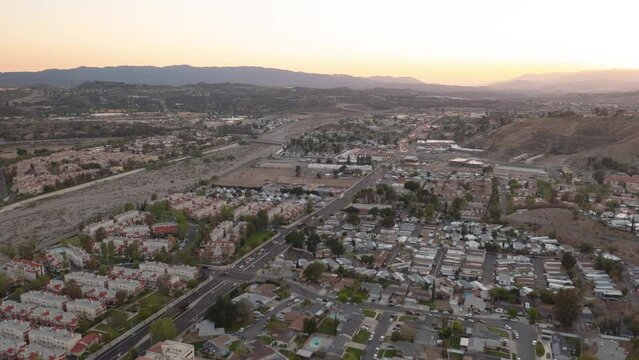 Canyon Country Santa Clarita Drone Time lapse