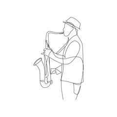 Musician vector illustration