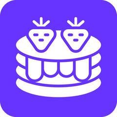 Vector Design Pancake Icon Style