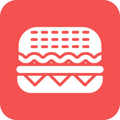 Vector Design Sandwich Icon Style