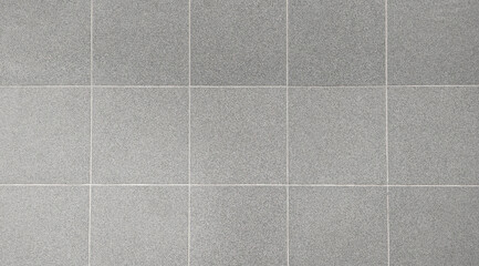Fototapeta premium Abstract grey limestone marble plate texture grid background.