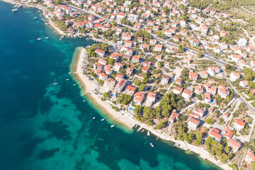aerial view of the Croatia