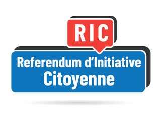 RIC - référendum d'initiative citoyenne
