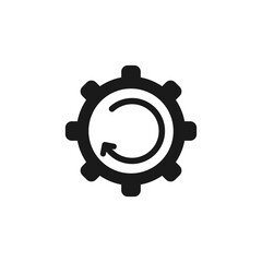 Gear, cog, repair, renewal icon