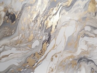 Natural Gold Marble texture background. Marbling texture design. Abstract backdrop of marble granite stone. generative ai