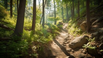 Fototapeta premium path in the woods