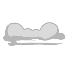Simple Cloud Vector Element