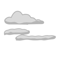 Simple Cloud Vector Element