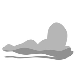 Simple Cloud Vector Element