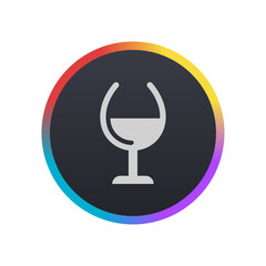 Wine - Pictogram (icon) 