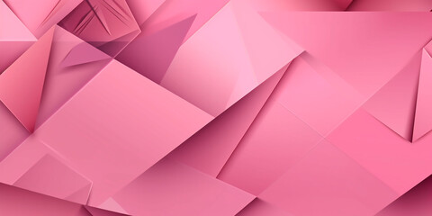 generative ai illustration of modern minimalistic background with the color pink