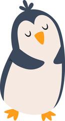 Penguin Bird Staying