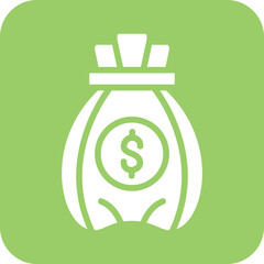 Vector Design Money Bag Icon Style