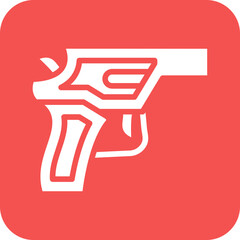 Vector Design Revolver Icon Style