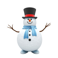 Cute snowman - 583851592