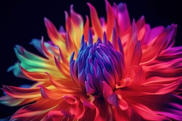 Inner Spectrum Flower Generative AI