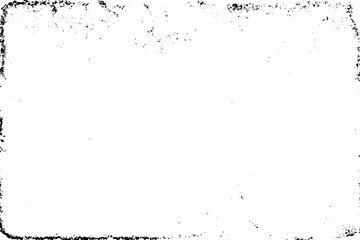 Grunge black and white background. Abstract vector texture of cracks, chips, dot. Dirty monochrome pattern of the old worn surface.