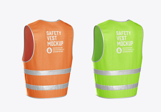 Safety Vest Mockup 