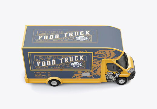 Food Trailer Mockup
