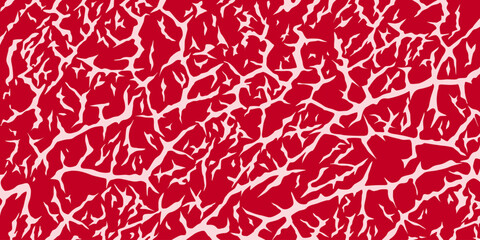 Meat marbled background. Vector illustration