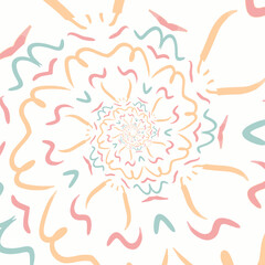 Abstract spiral background. Vector illustration