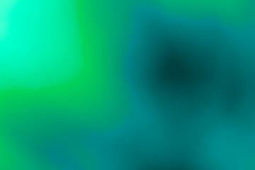 Fototapeta premium Blue and green smooth silk gradient background degraded 