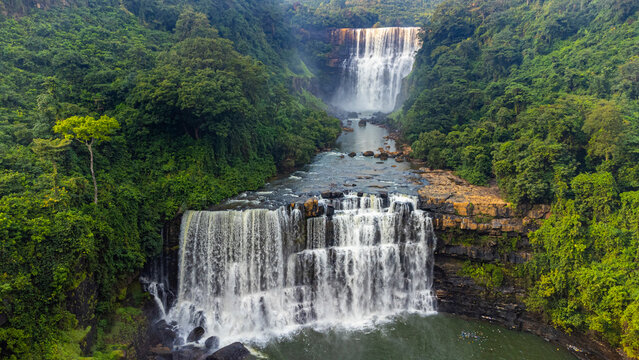 Kambadaga waterfalls, Fouta Djallon, Guinea Conakry