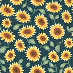Fototapeta na wymiar A continuous belt of tropical florals. Wallpaper pattern painted in watercolor Generative AI for digital textile, cloth, backdrop, fashion, motif,